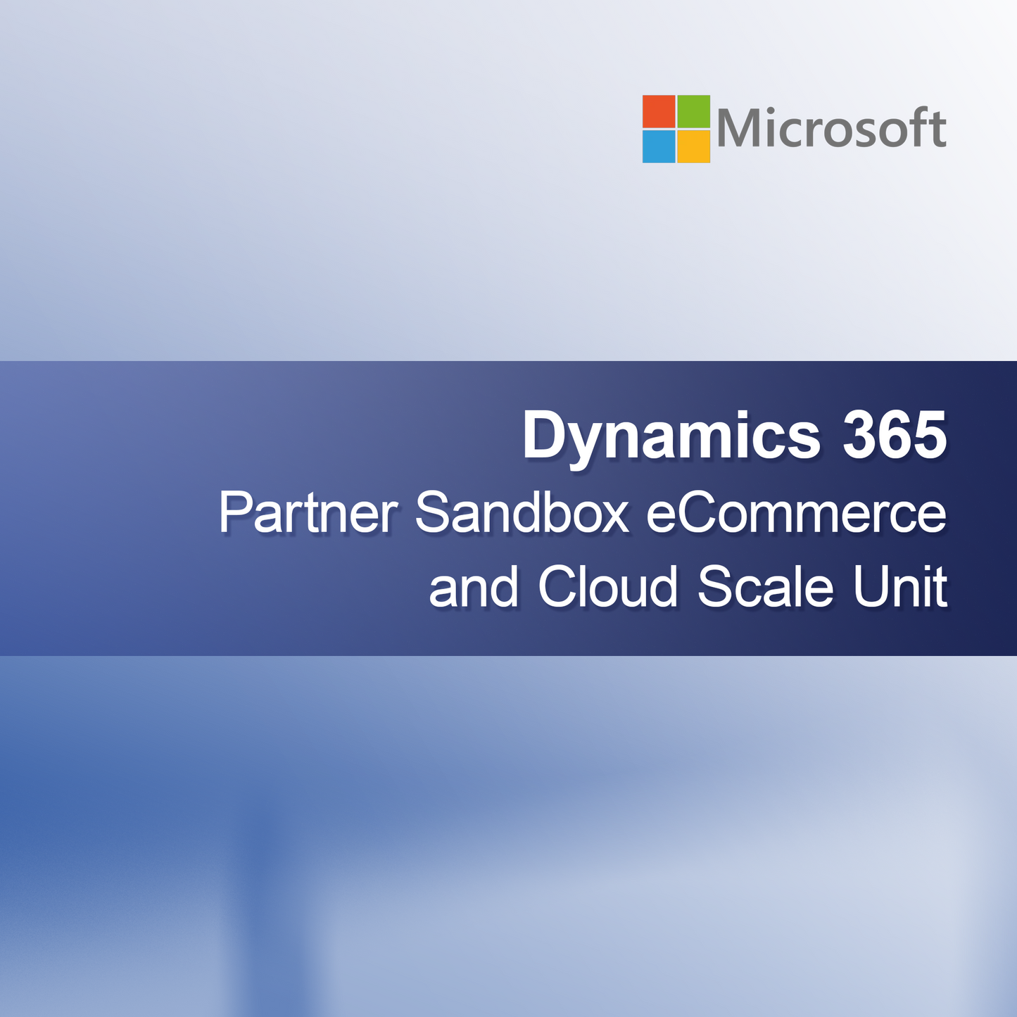Dynamics 365 Partner Sandbox e-handel och molnskalningsenhet